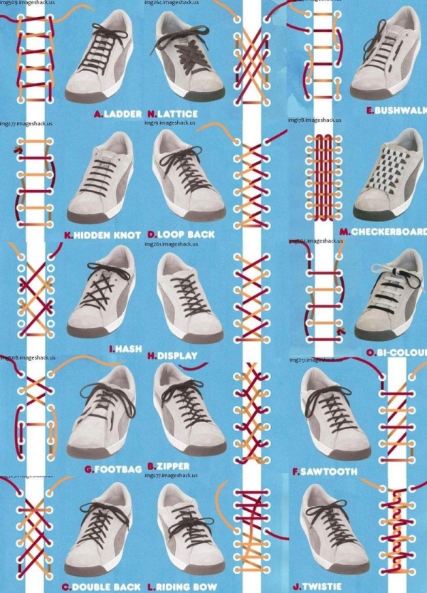 Laces A  How to Properly Tie Your Shoes