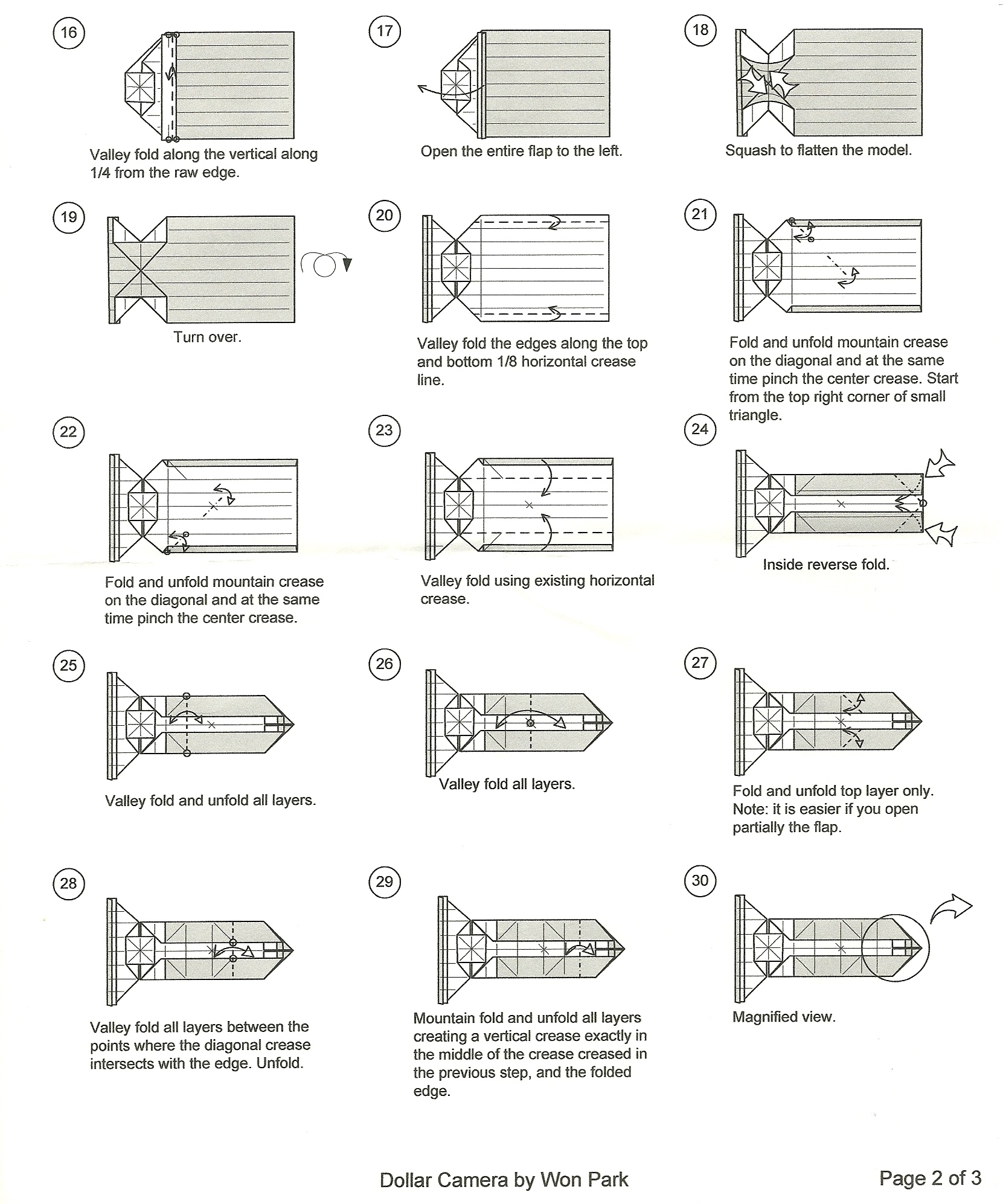 Continuation of the first 1-15 step