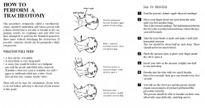 How to Perform a Tracheotomy