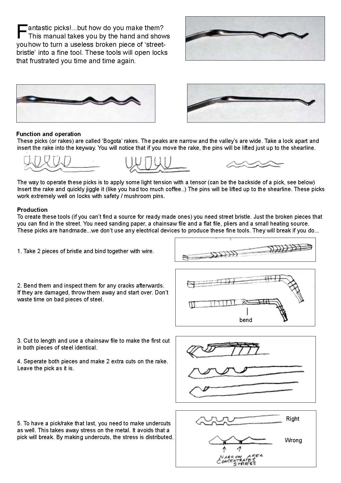 Lock Pick is a specific lockpicking device utilized for opening a tubular bind tumbler bolt. Tubular bolt picks are all truly comparative in configuration and go in sizes to fit […]