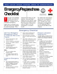 PS Emergency Preparedness Checklist (1)