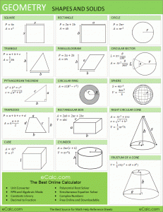 RS Geometry - Shapes & Solids