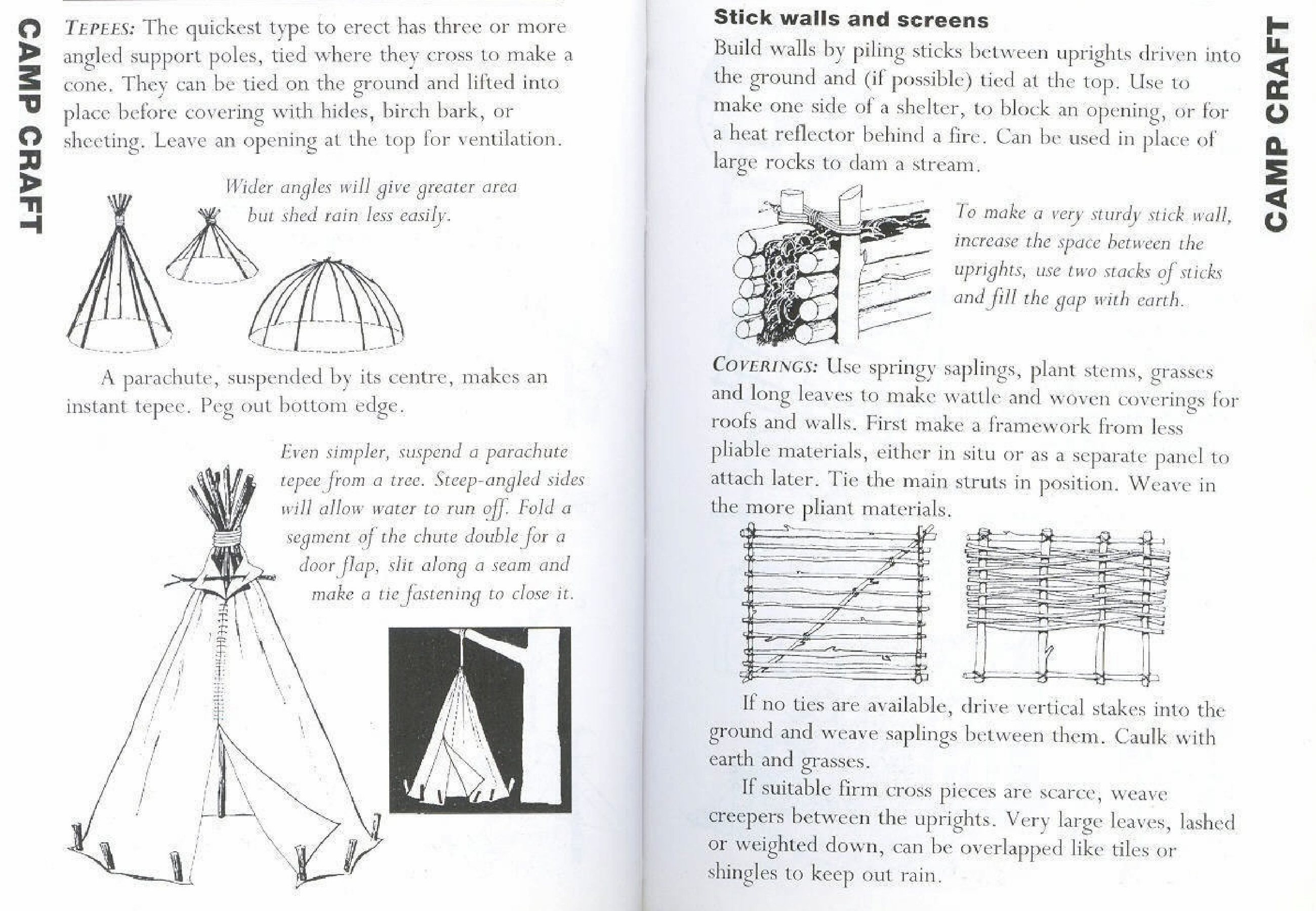 The snappiest sort to erect has several or more plots underpin posts, tied where they cross to make a cone. They might be tied on the ground and lifted into […]