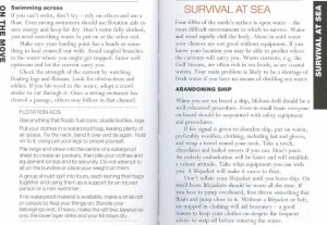SAS 122 - Sea Survival & Abandoning Ships