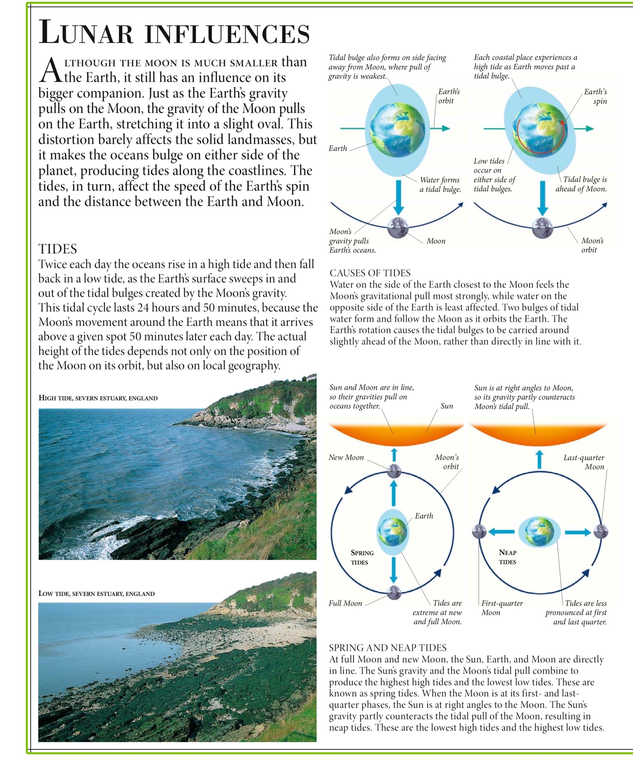 Although the moon is much smaller than the Earth, it still has an influence on its bigger companion. Just as the Earth’s gravity pulls on the Moon, the gravity of […]