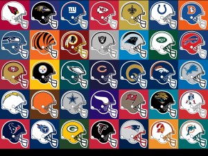 SL NFL Helmet Logos