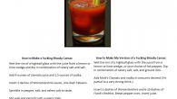 A Caesar or Bloody Caesar is a mixed drink made and principally expended in Canada. It ordinarily holds vodka, Clamato (a restrictive mix of tomato squeeze and shellfish soup), sweltering […]