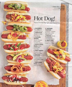 Creative New Toppings for a Hot Dog