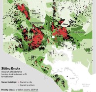 Baltimore has a huge abandoned housing problem. Many of the city’s residents blame the problems on “white flight”, which means the abandonment of properties or market selling properties because of […]